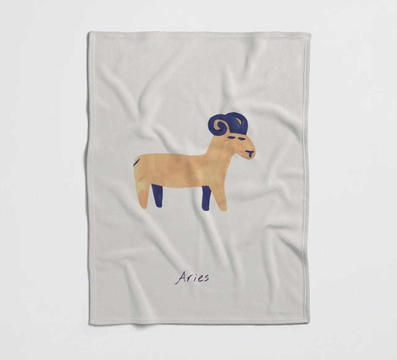 Aries coperta in pile da Little Flourishes