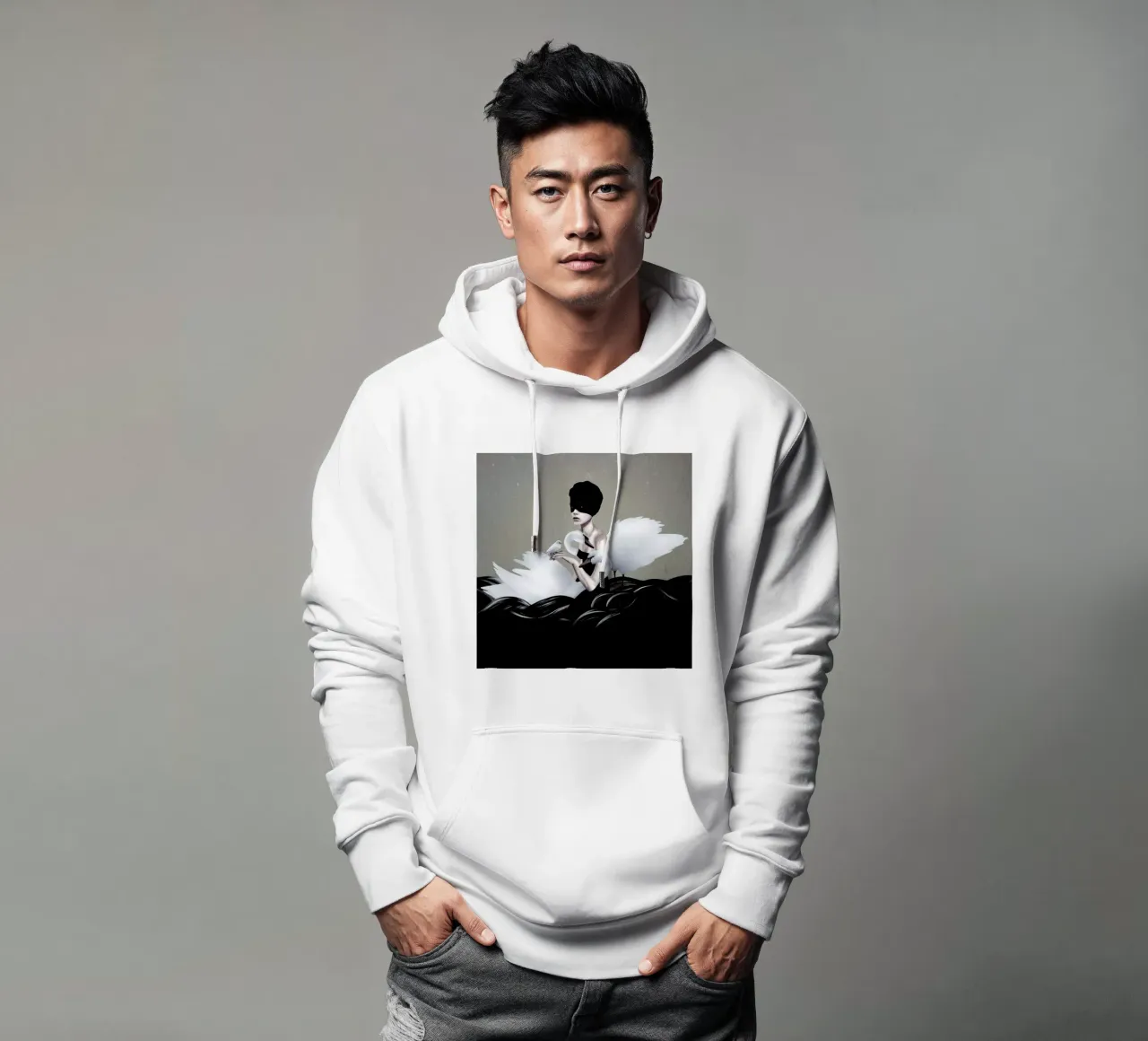 Let Go felpa con cappuccio da Ruben Ireland