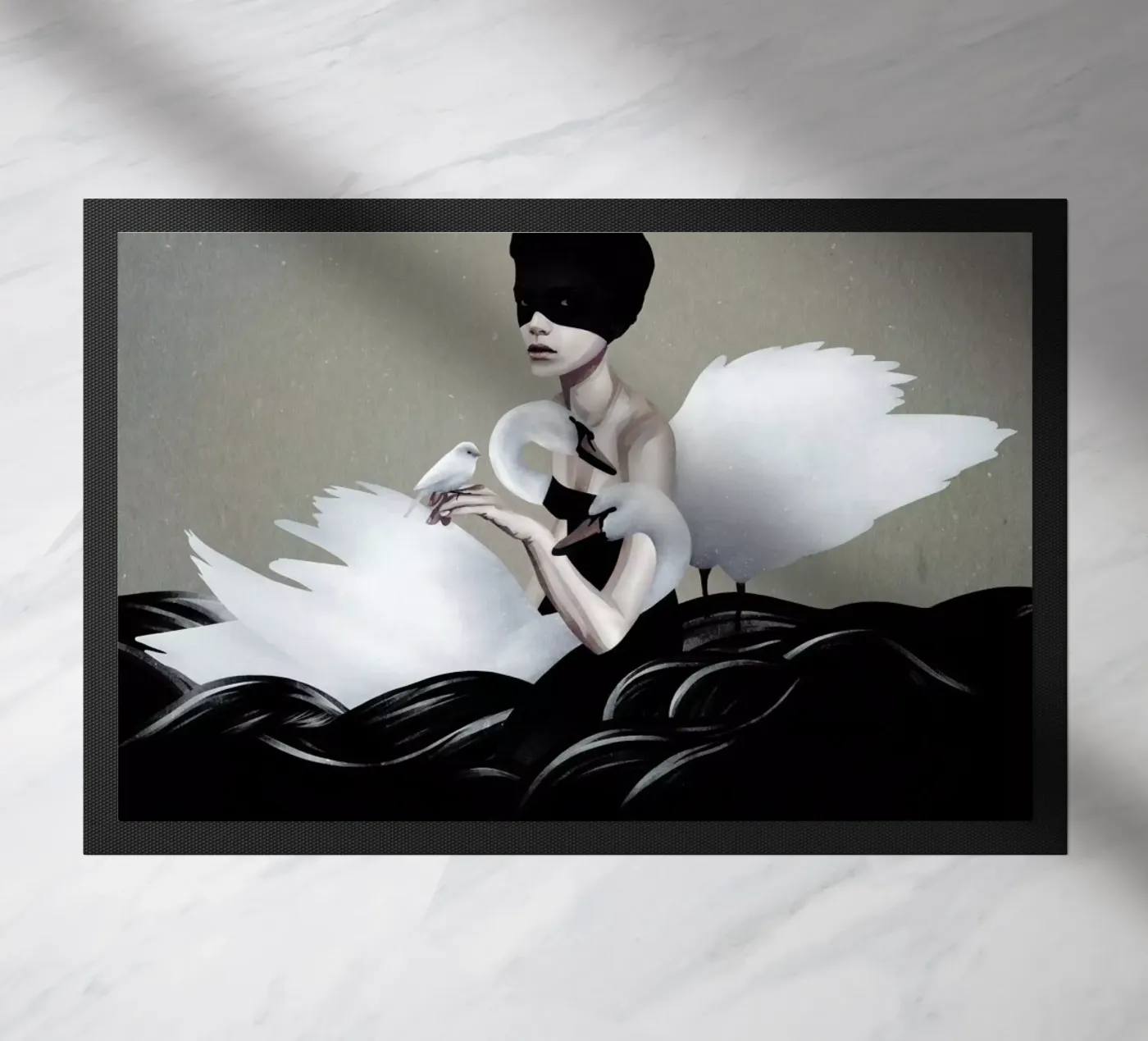 Let Go Fußmatte von Ruben Ireland