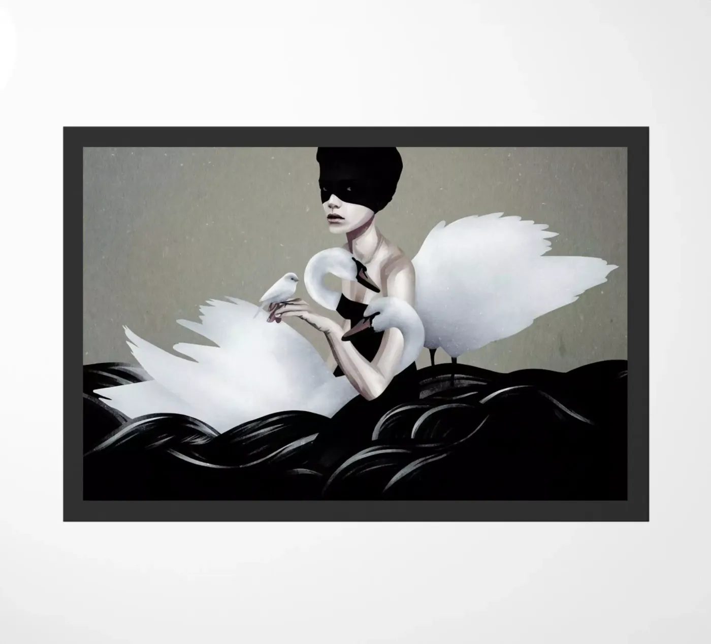 Let Go Fußmatte von Ruben Ireland