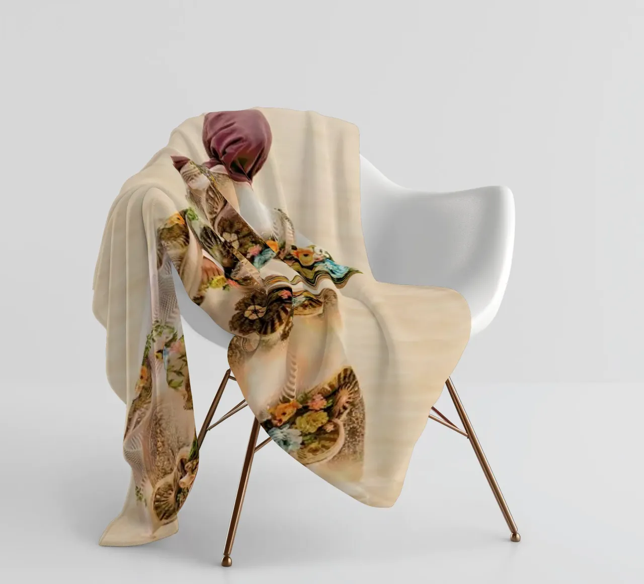 Desert Dance by Kurshid Samarqandiy fleece blanket by EyeEm Mobile GmbH