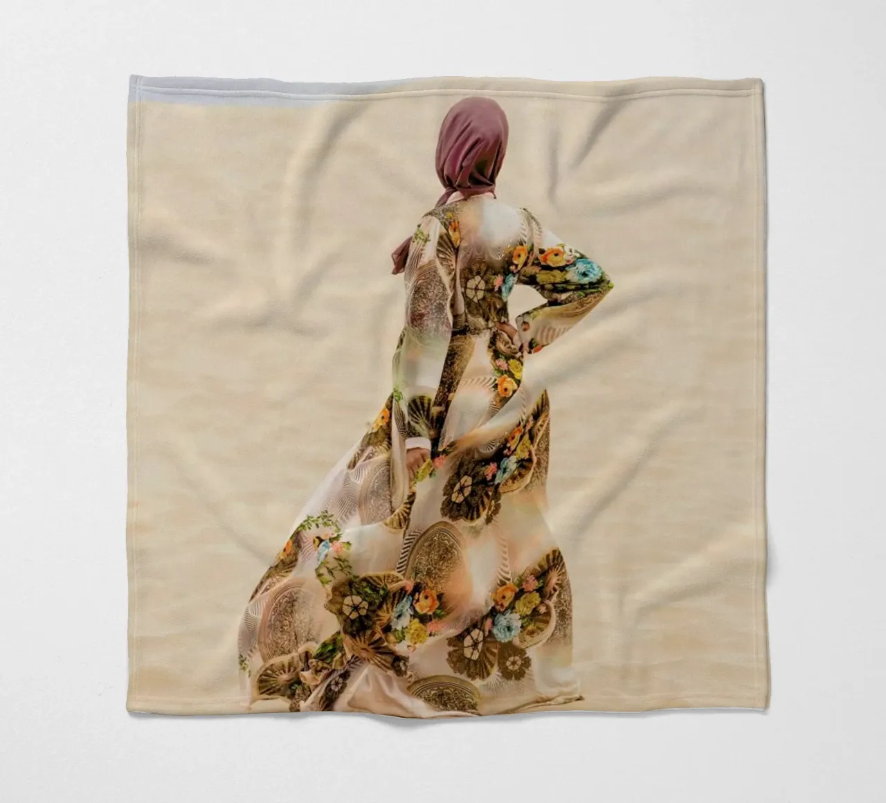 Desert Dance by Kurshid Samarqandiy fleece blanket by EyeEm Mobile GmbH