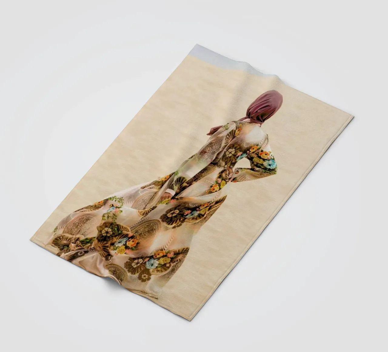 Desert Dance by Kurshid Samarqandiy fleece blanket by EyeEm Mobile GmbH