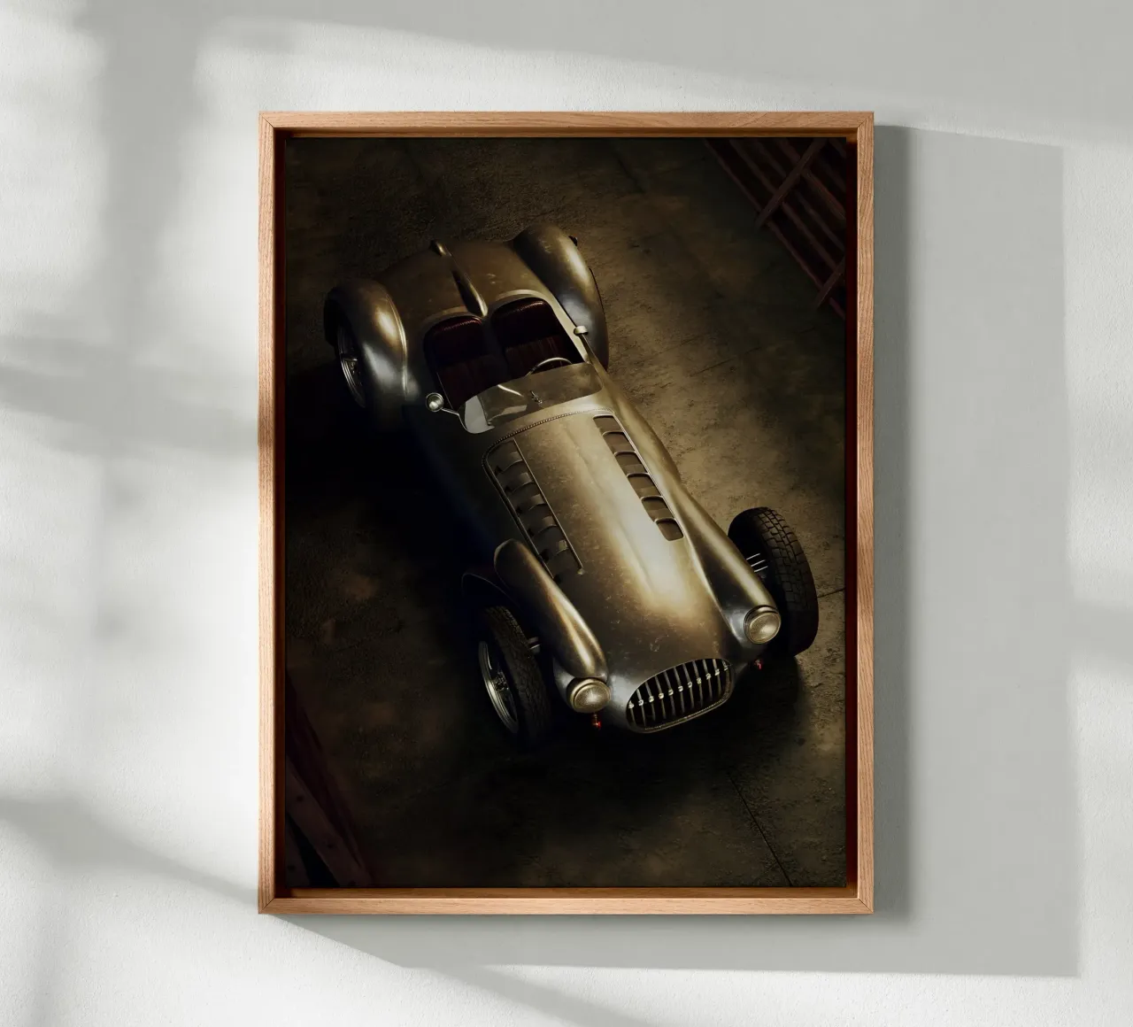 Auto d'epoca tela con Cornice a cassetta da CAR EDITION