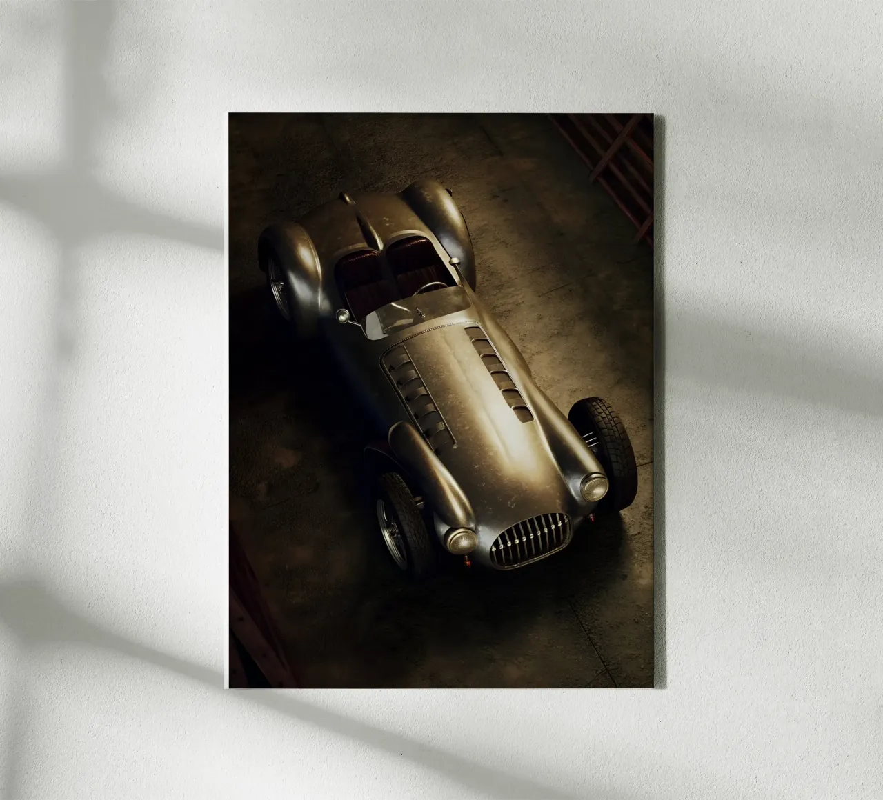Auto d'epoca tela con Cornice a cassetta da CAR EDITION