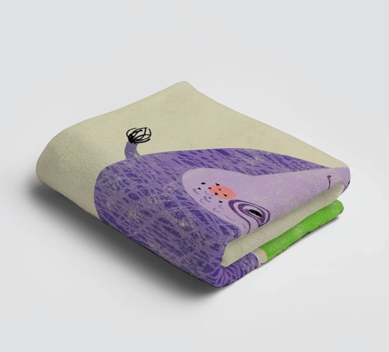 Hippo asciugamano da bagno da Rocket68