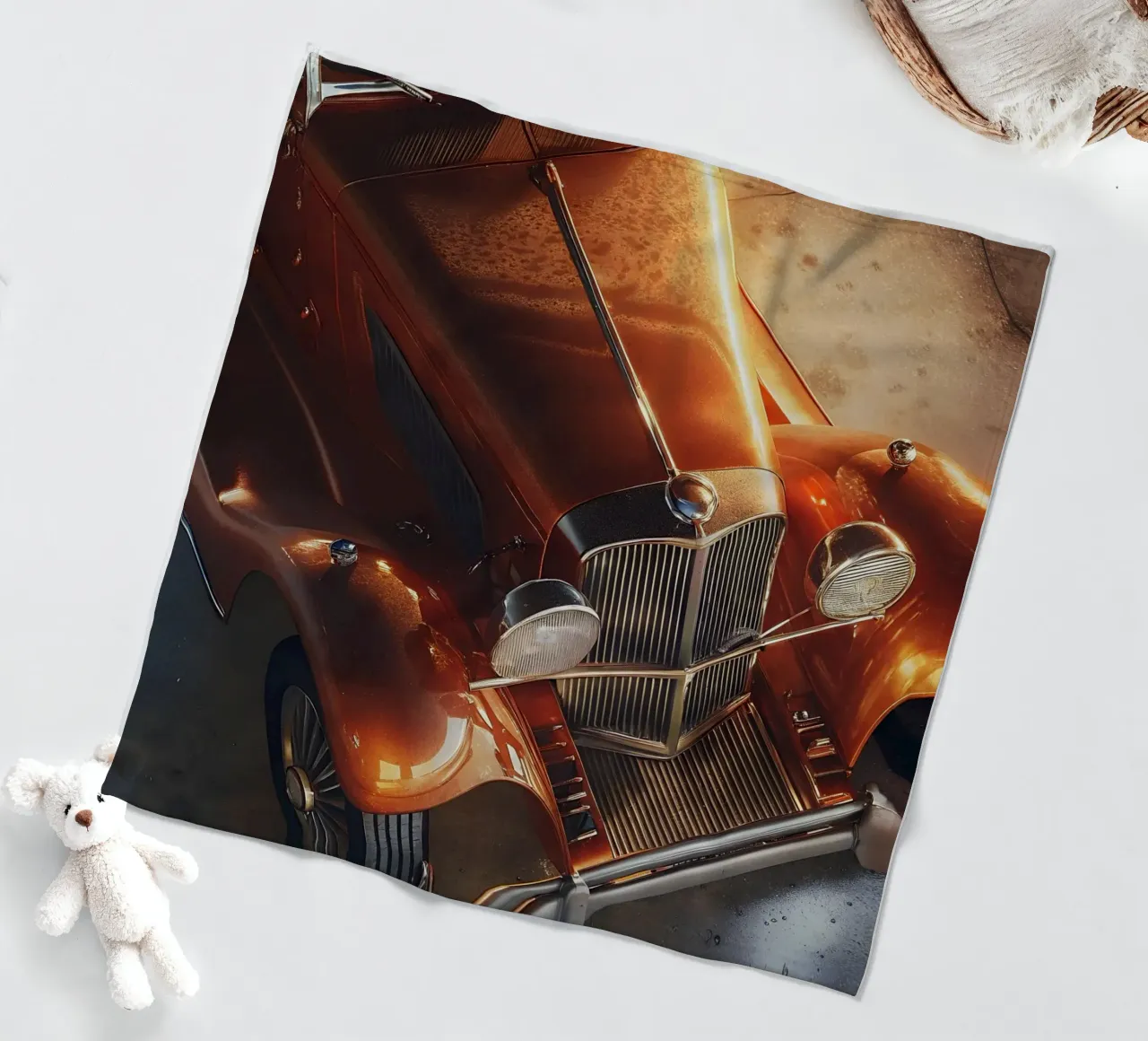 Auto d'epoca coperta in pile da CAR EDITION