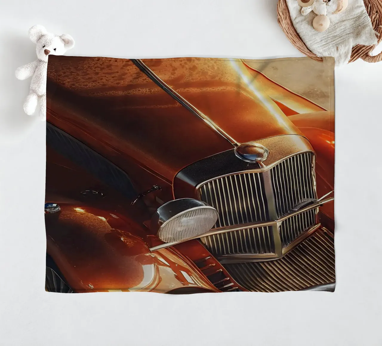 Auto d'epoca coperta in pile da CAR EDITION