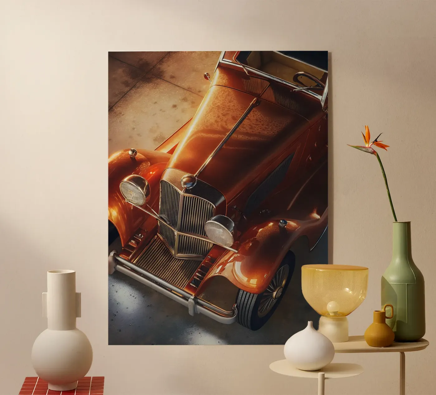 Classic cars acrylic glass by CAR EDITION