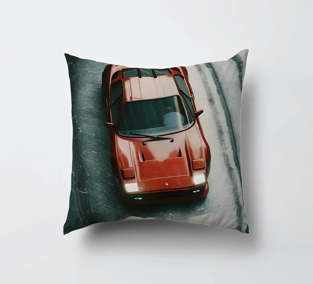 Auto da corsa rossa cuscino da CAR EDITION