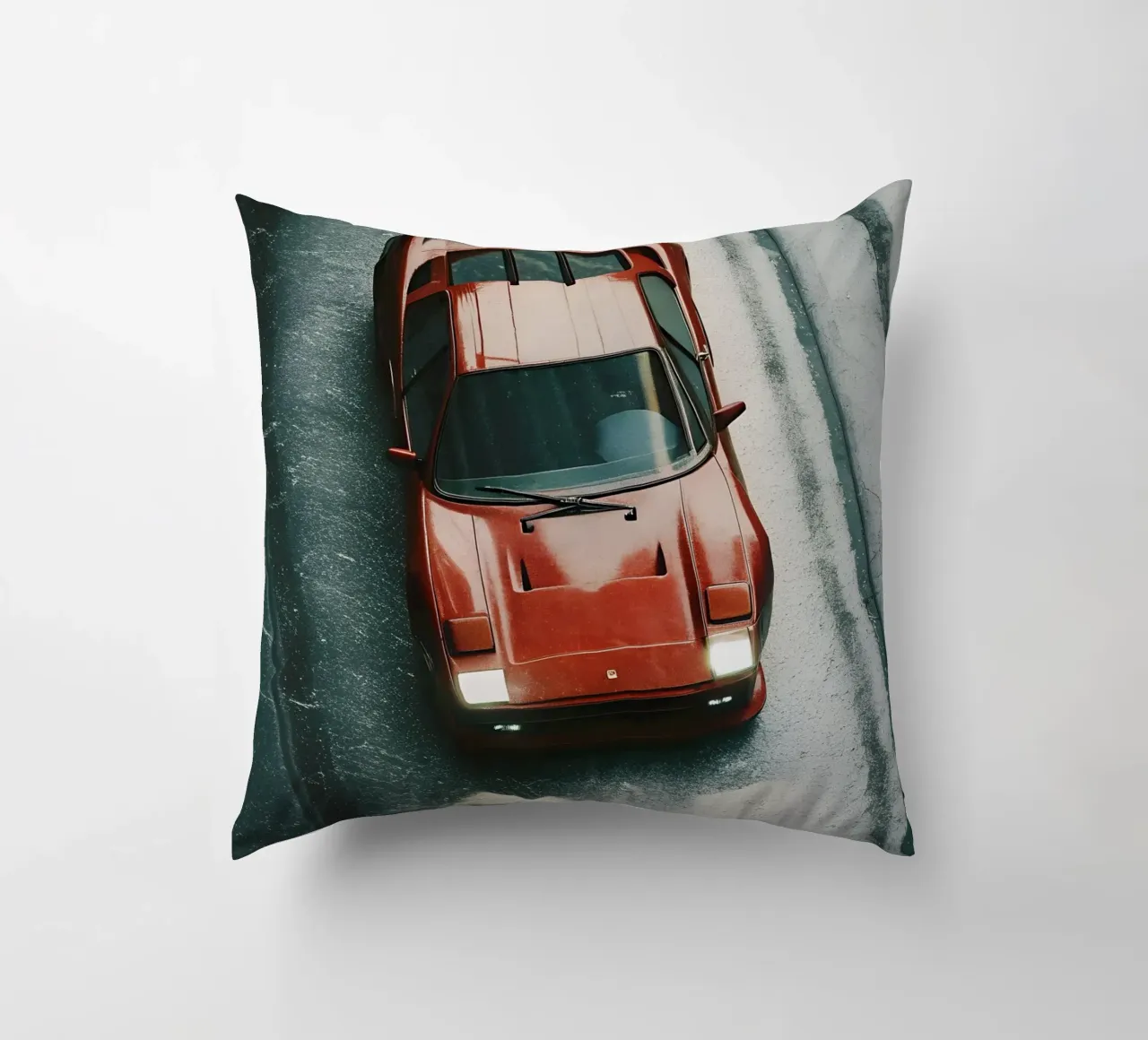 Auto da corsa rossa cuscino da CAR EDITION