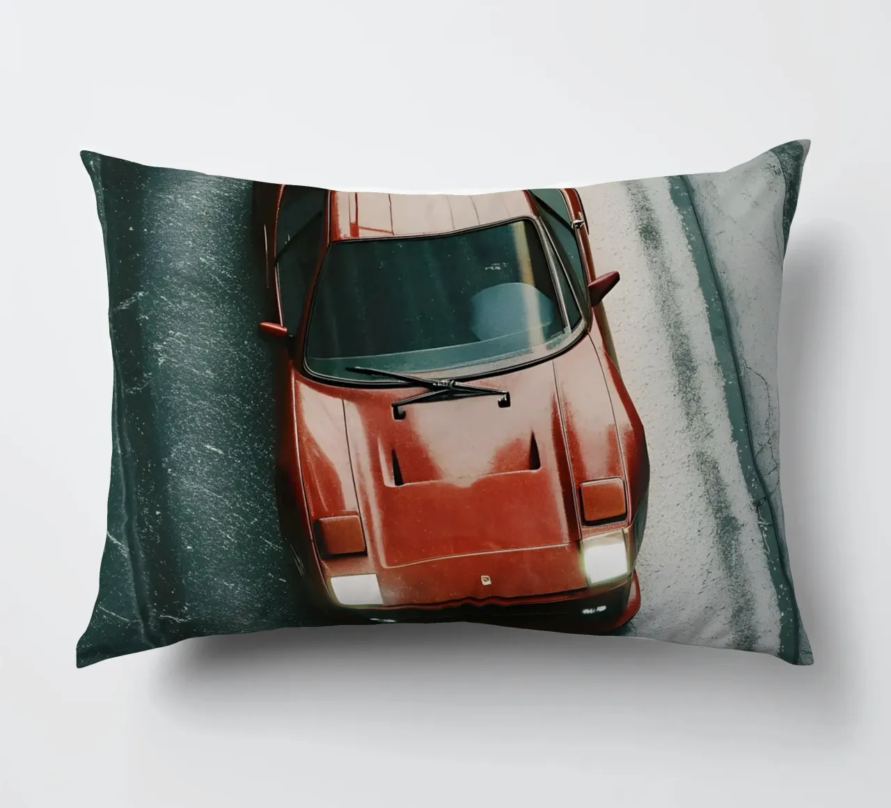 Auto da corsa rossa cuscino da CAR EDITION