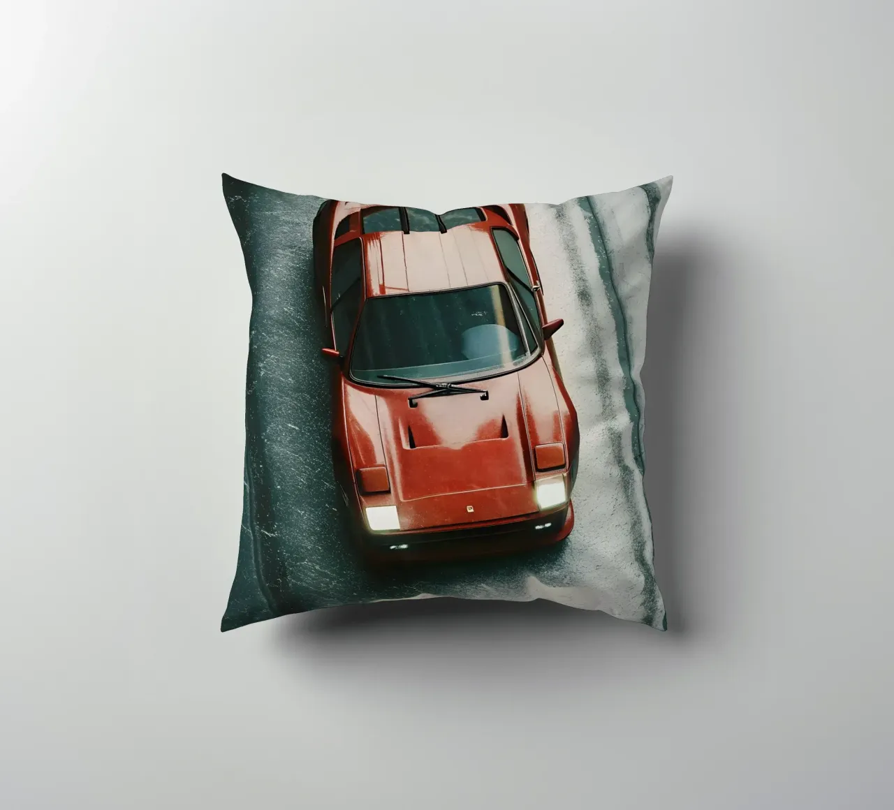 Auto da corsa rossa cuscino da CAR EDITION