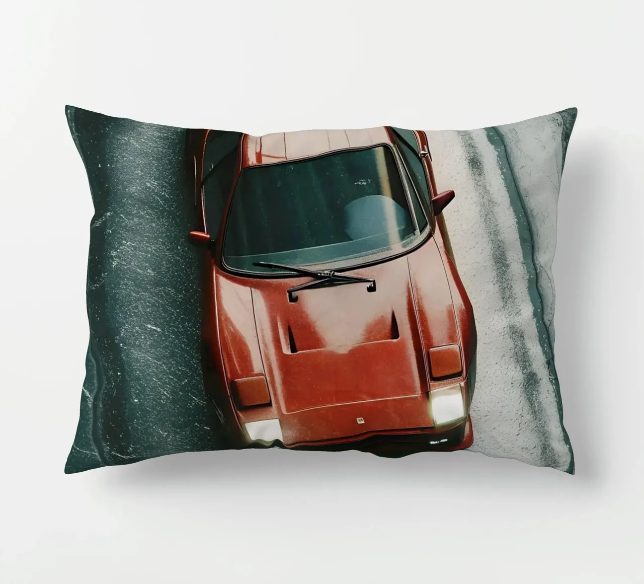 Auto da corsa rossa cuscino da CAR EDITION