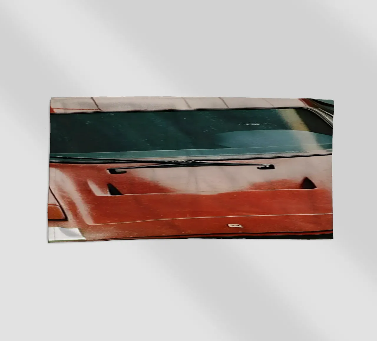 Auto da corsa rossa telo mare da CAR EDITION
