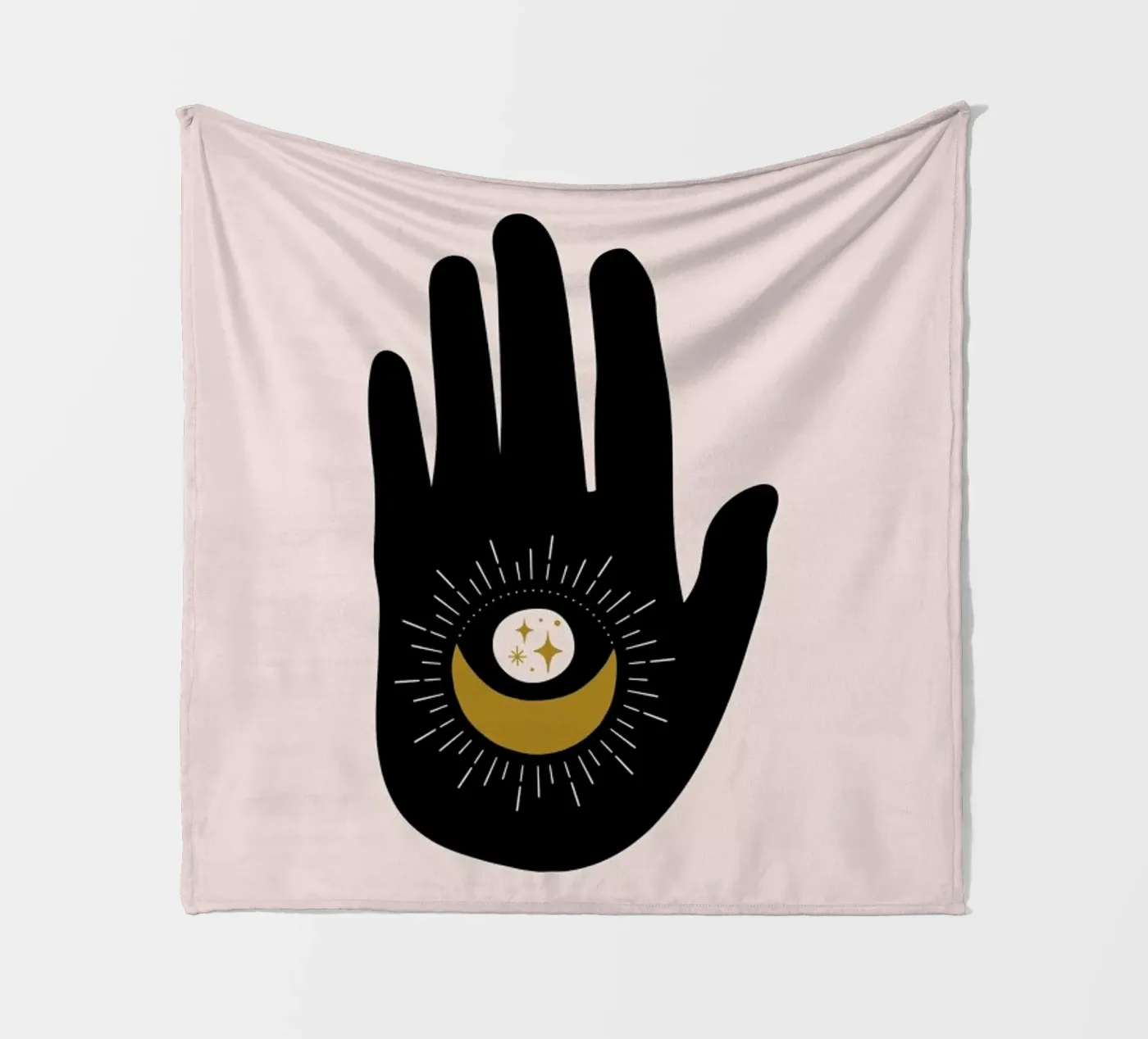 Palm Reading Fleecedecke von Pure
