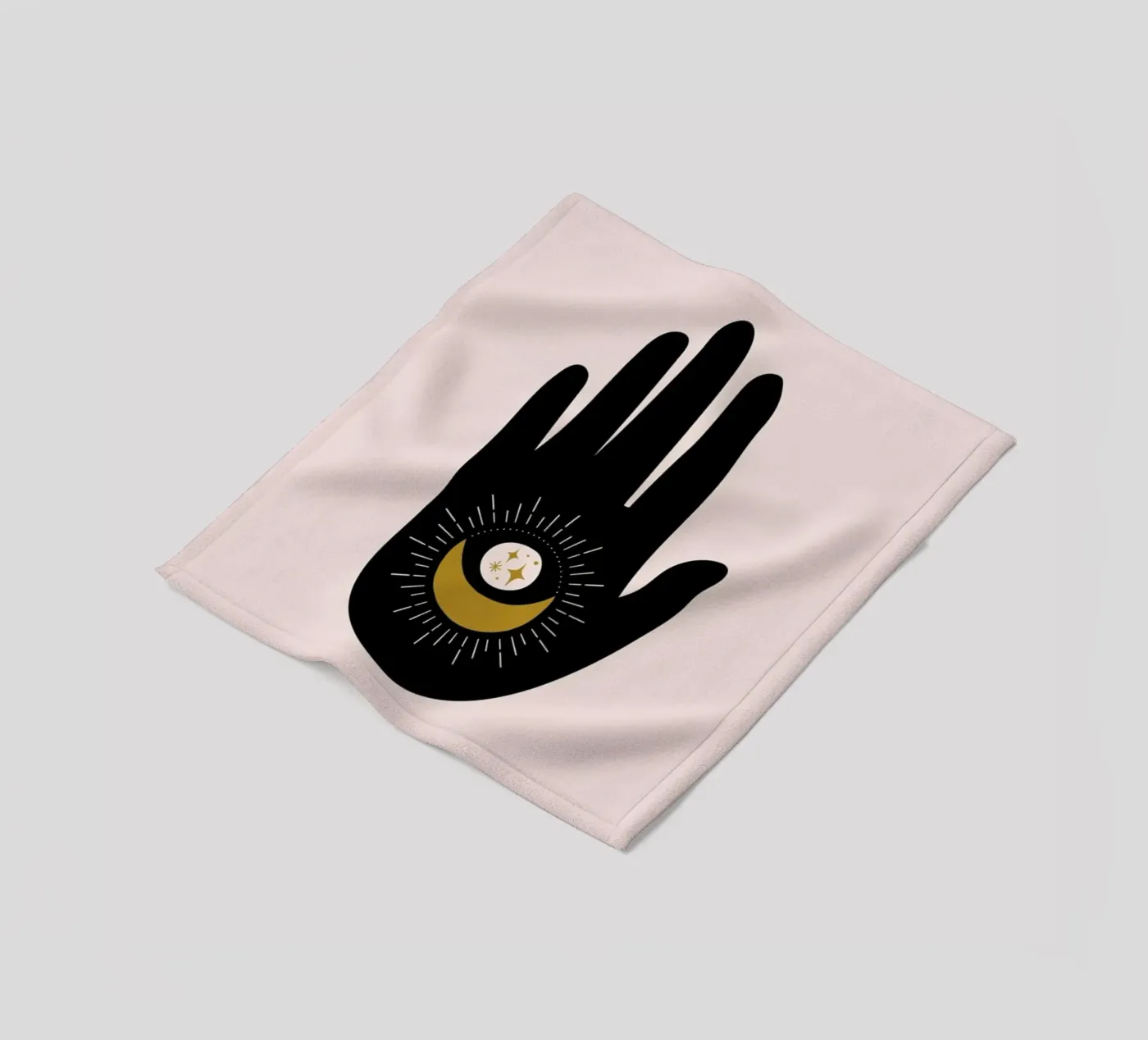 Palm Reading Fleecedecke von Pure