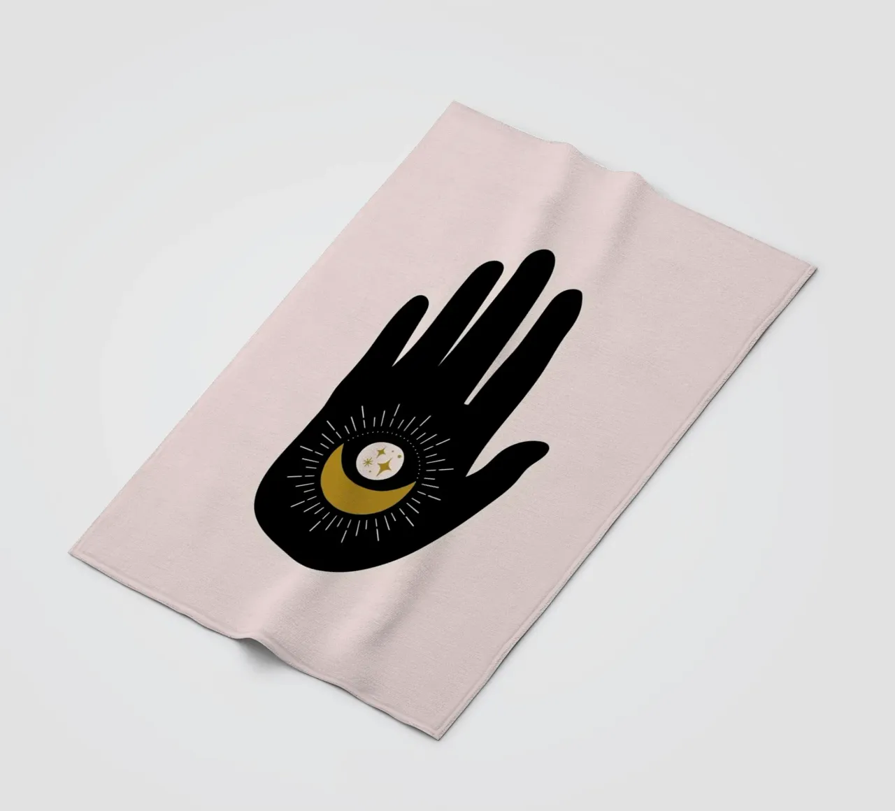 Palm Reading coperta in pile da Pure