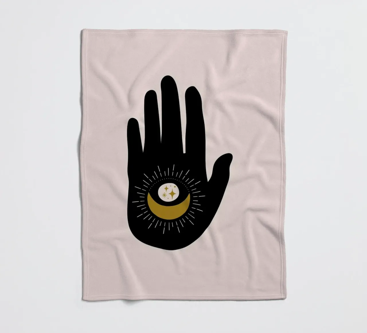 Palm Reading coperta in pile da Pure