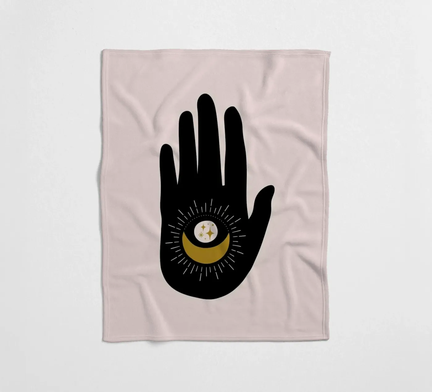Palm Reading Fleecedecke von Pure