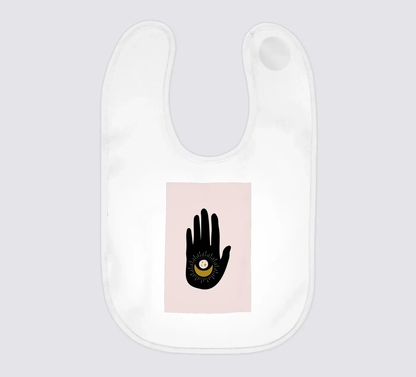 Palm Reading baby bib by Pure