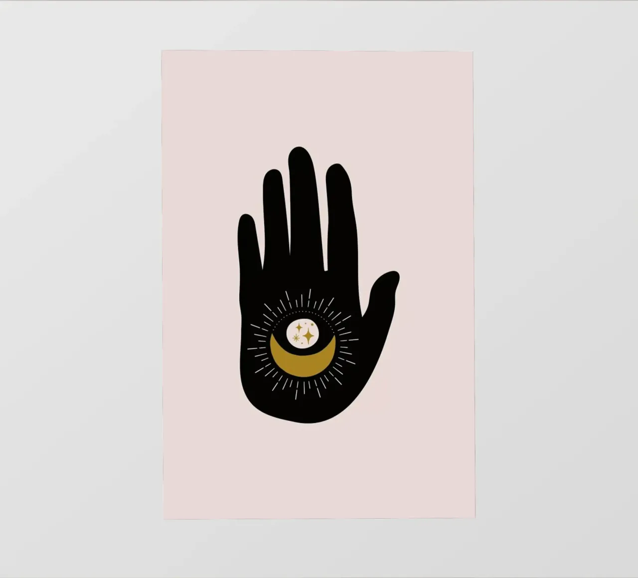 Palm Reading telo in pvc da Pure