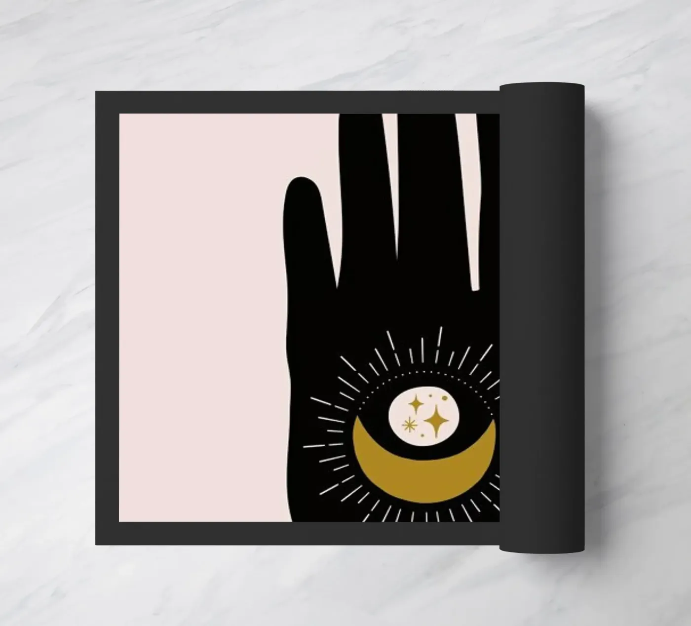 Palm Reading doormat by Pure