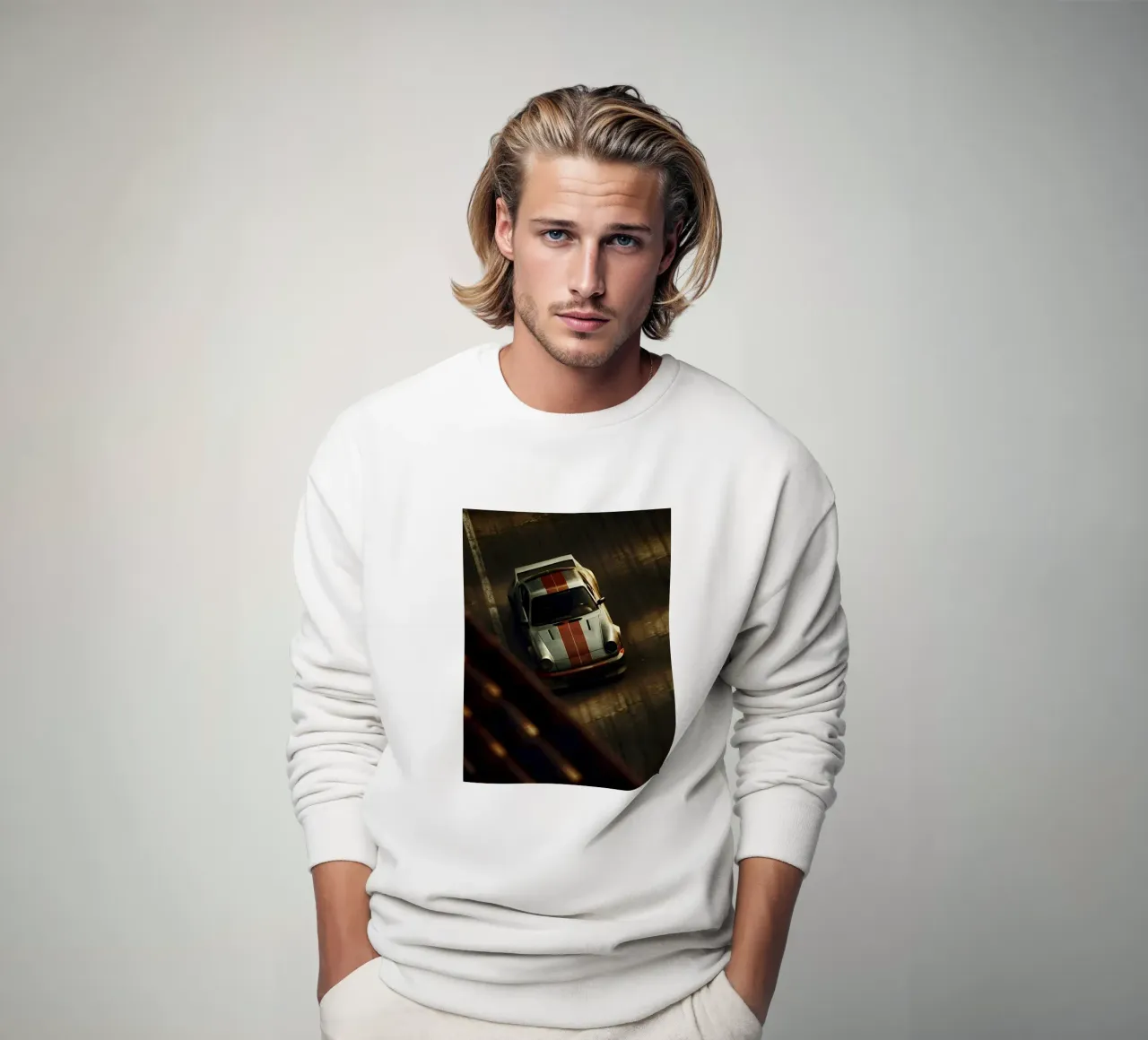 Auto da corsa rossa felpa da CAR EDITION