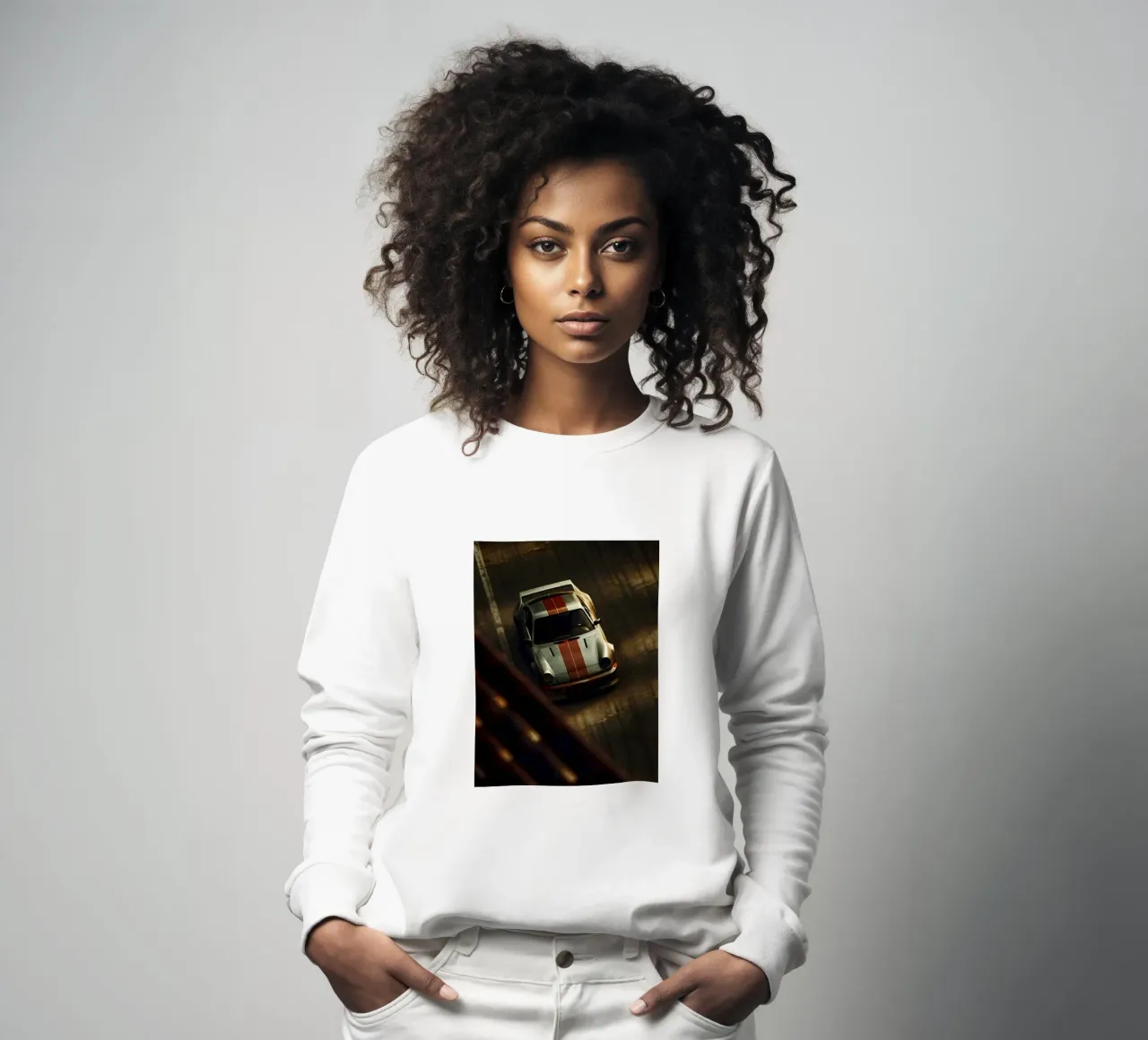 Auto da corsa rossa felpa da CAR EDITION