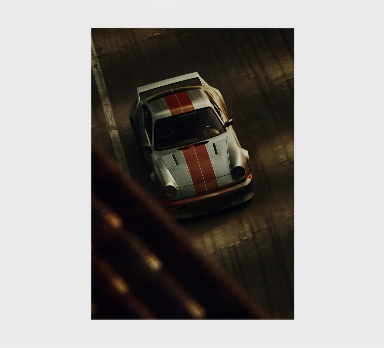 Red Racing Car notebook by CAR EDITION