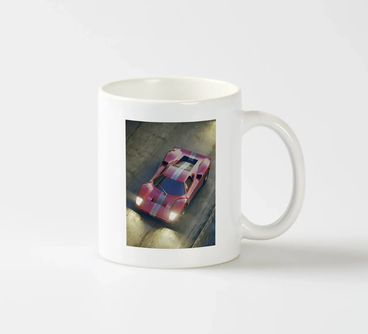Auto da corsa rossa tazza in ceramica da CAR EDITION