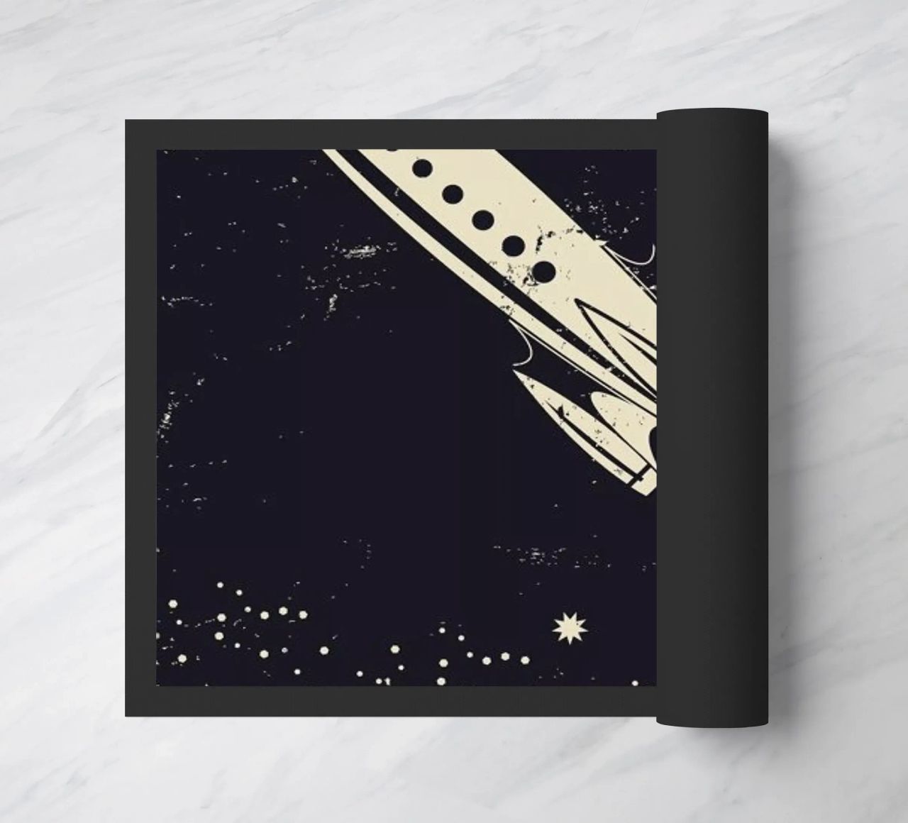 Space Rocket II zerbino da Little Flourishes