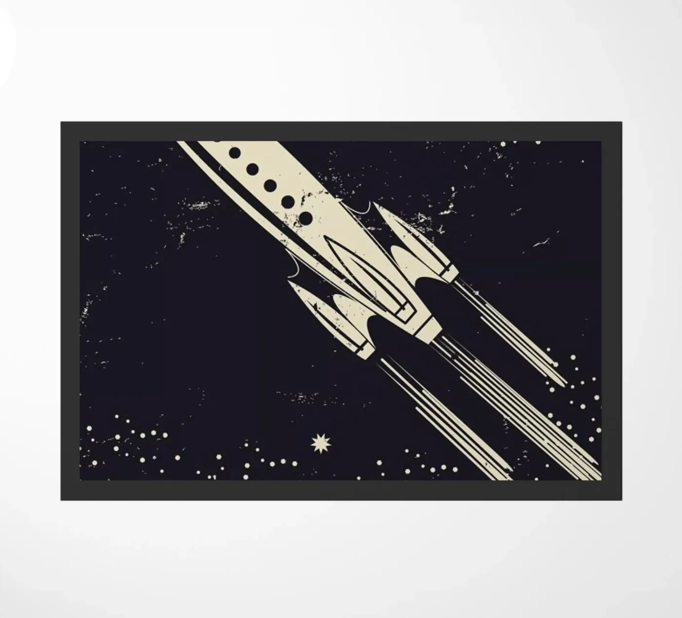 Space Rocket II zerbino da Little Flourishes