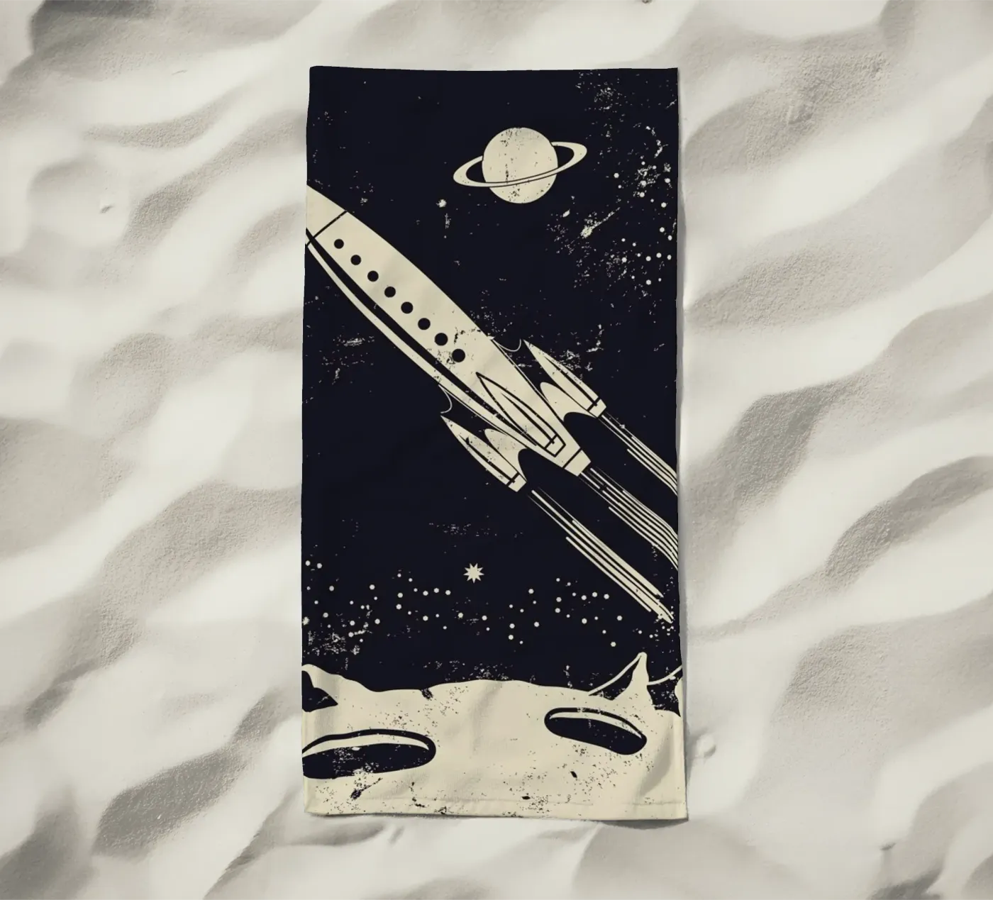 Space Rocket II telo mare da Little Flourishes