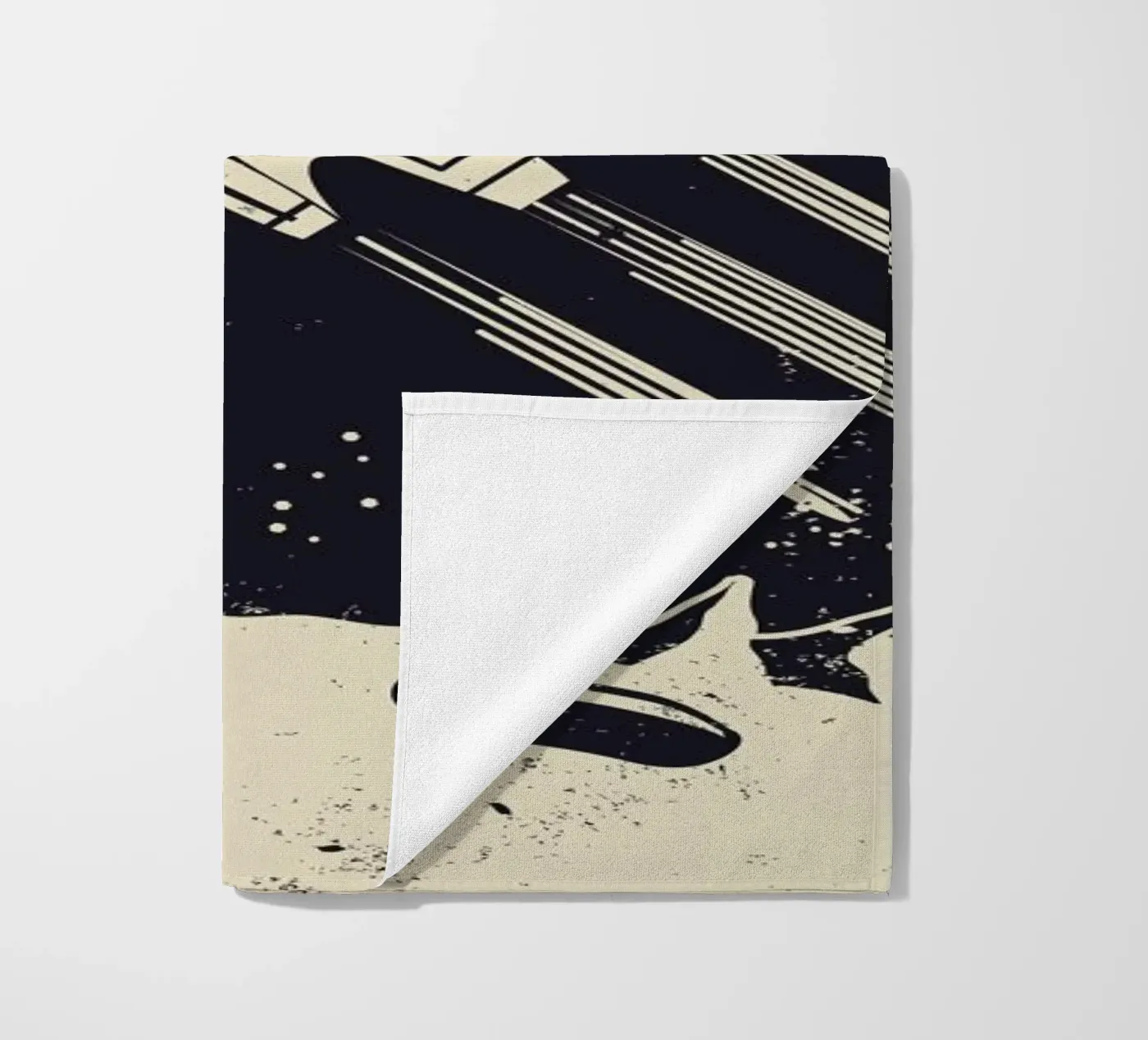 Space Rocket II telo mare da Little Flourishes