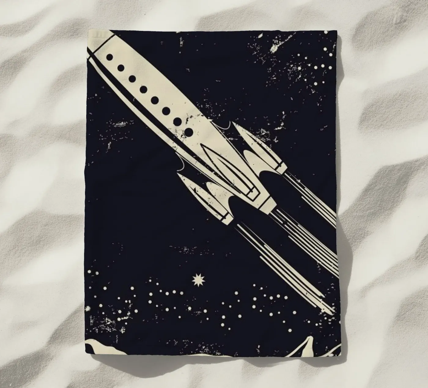 Space Rocket II telo mare da Little Flourishes