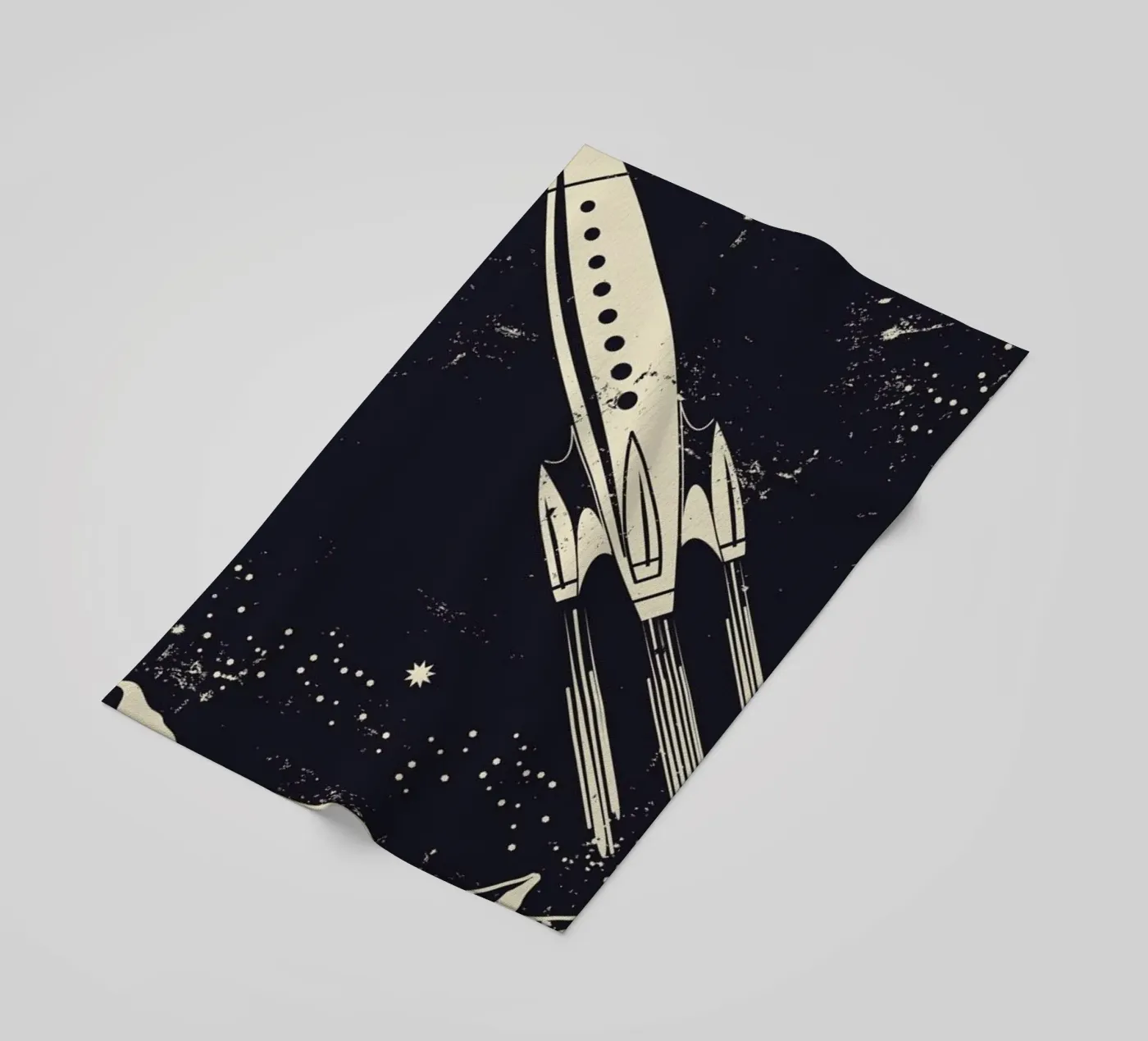 Space Rocket II telo mare da Little Flourishes