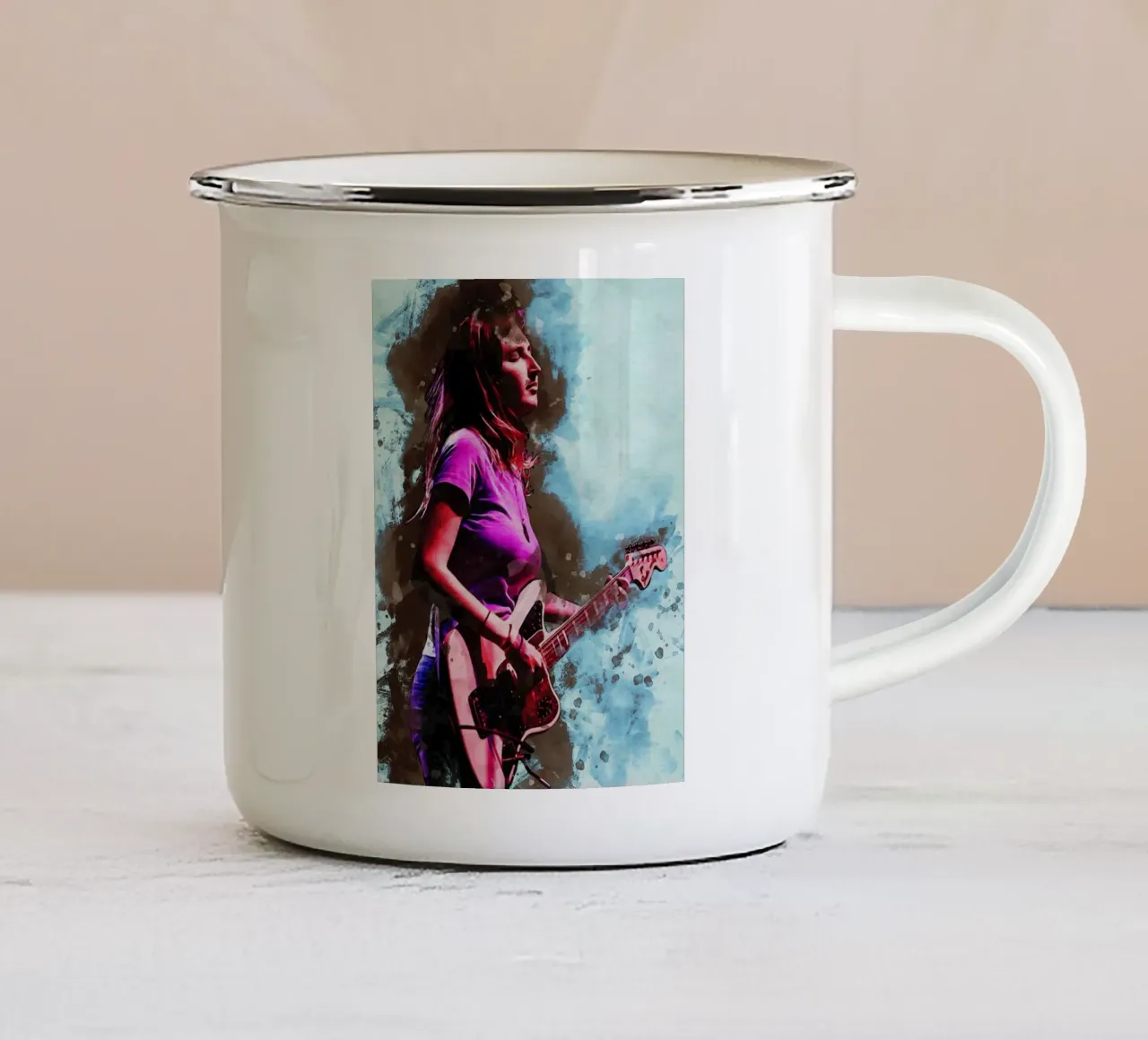 Sbaffo di Emily Kokal tazza in smalto da Gunawan Rb