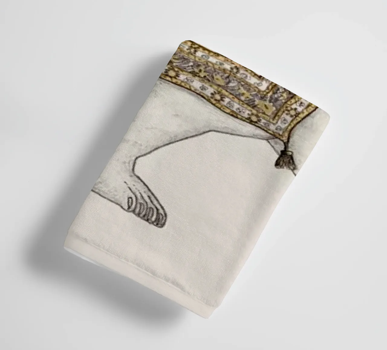 Ours Blanc asciugamano da bagno da Florent Bodart