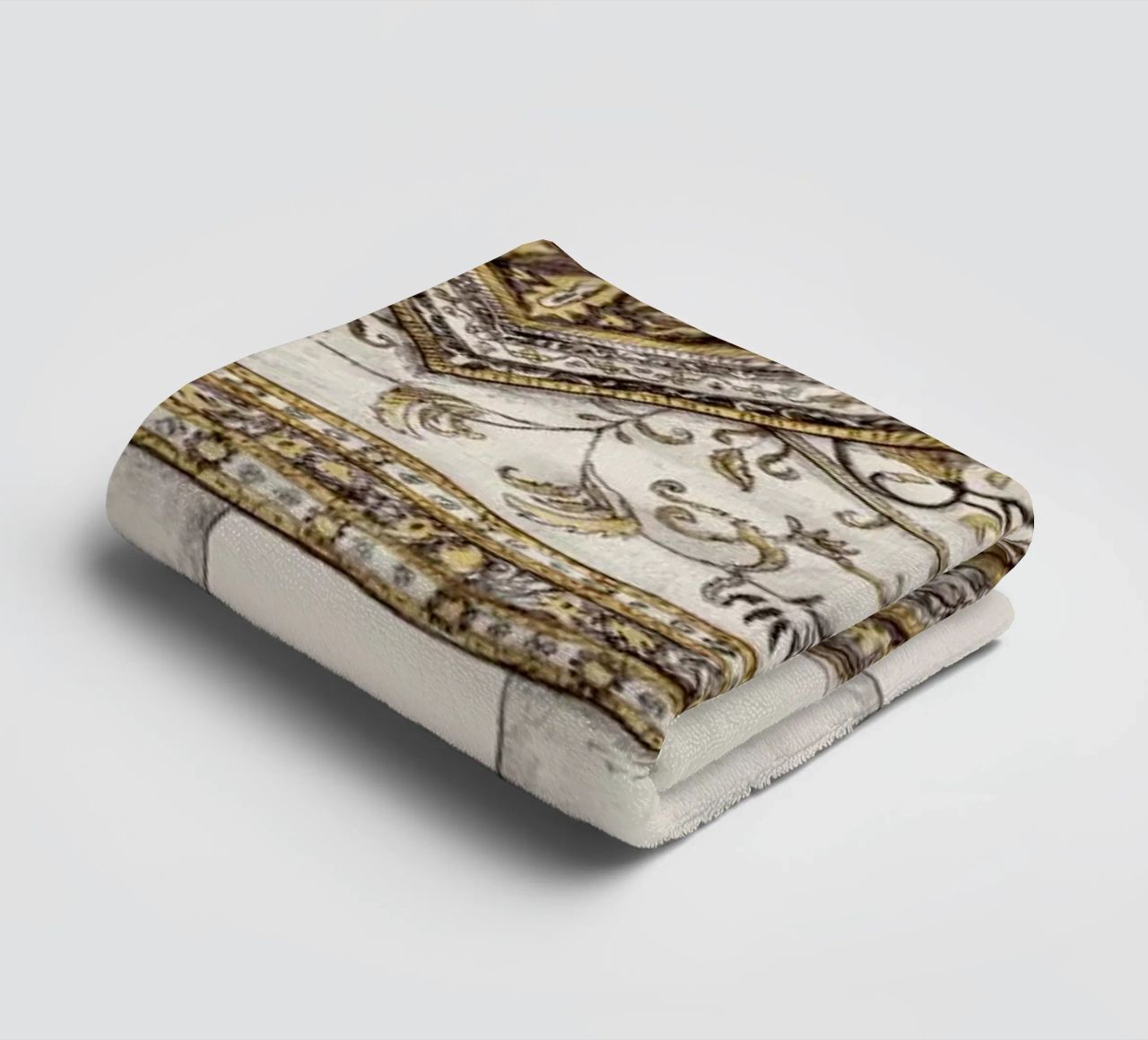 Ours Blanc serviette de bain de Florent Bodart