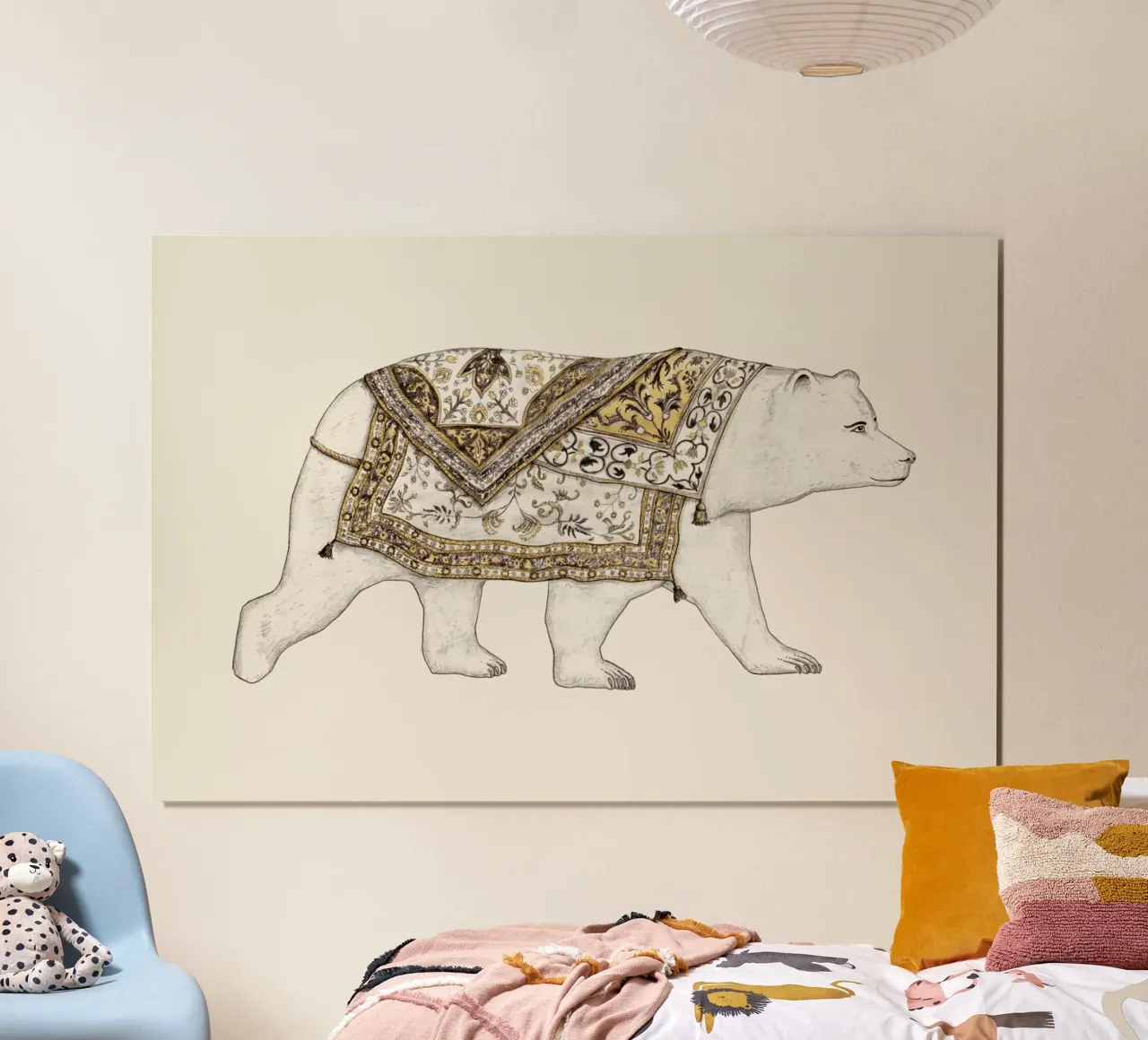 Ours Blanc poster by Florent Bodart