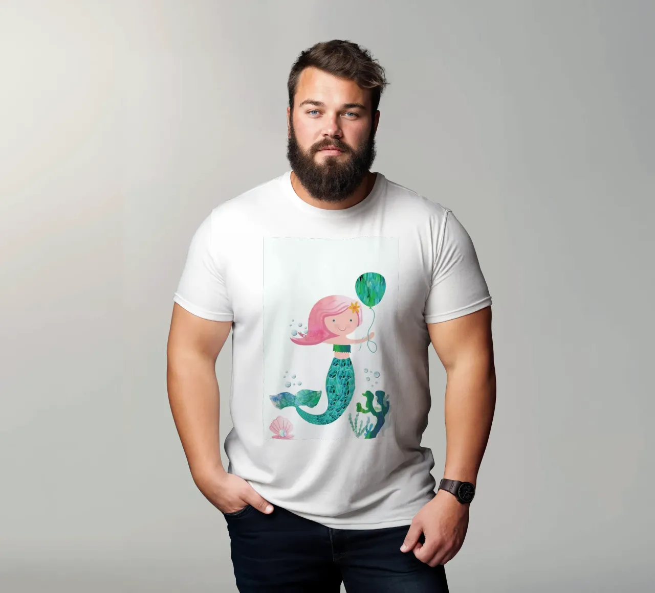 Mermaid t-shirt da Rocket68