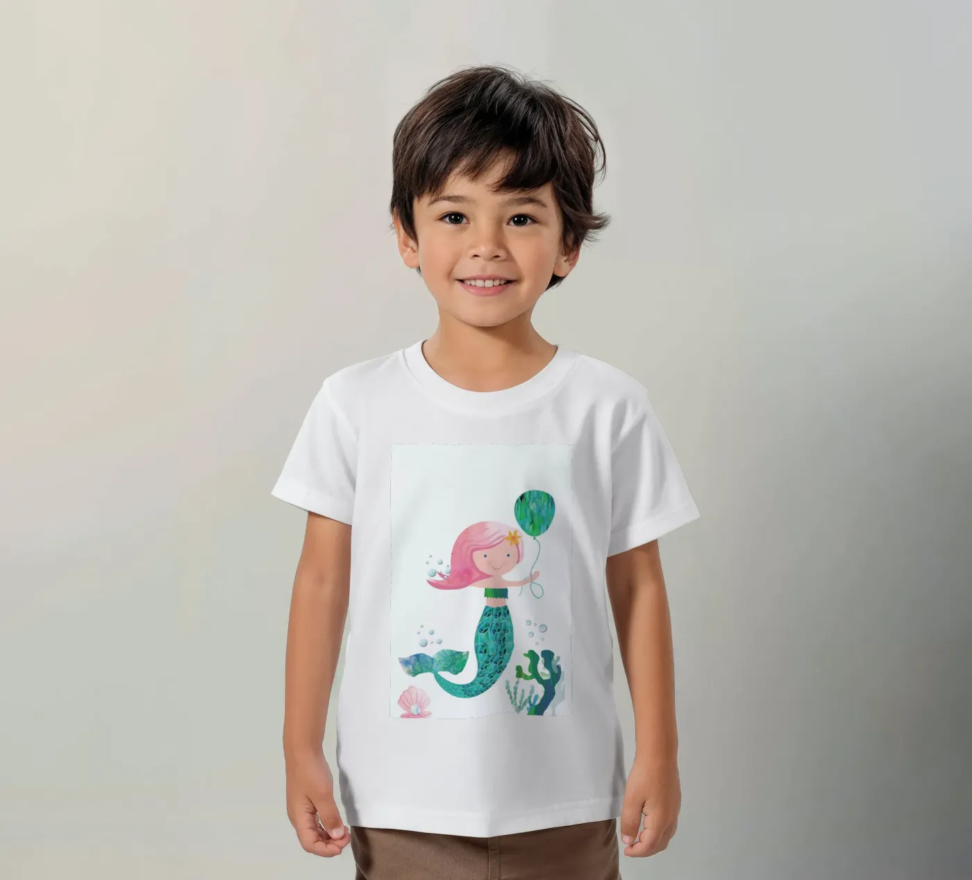 Mermaid t-shirt bambini da Rocket68