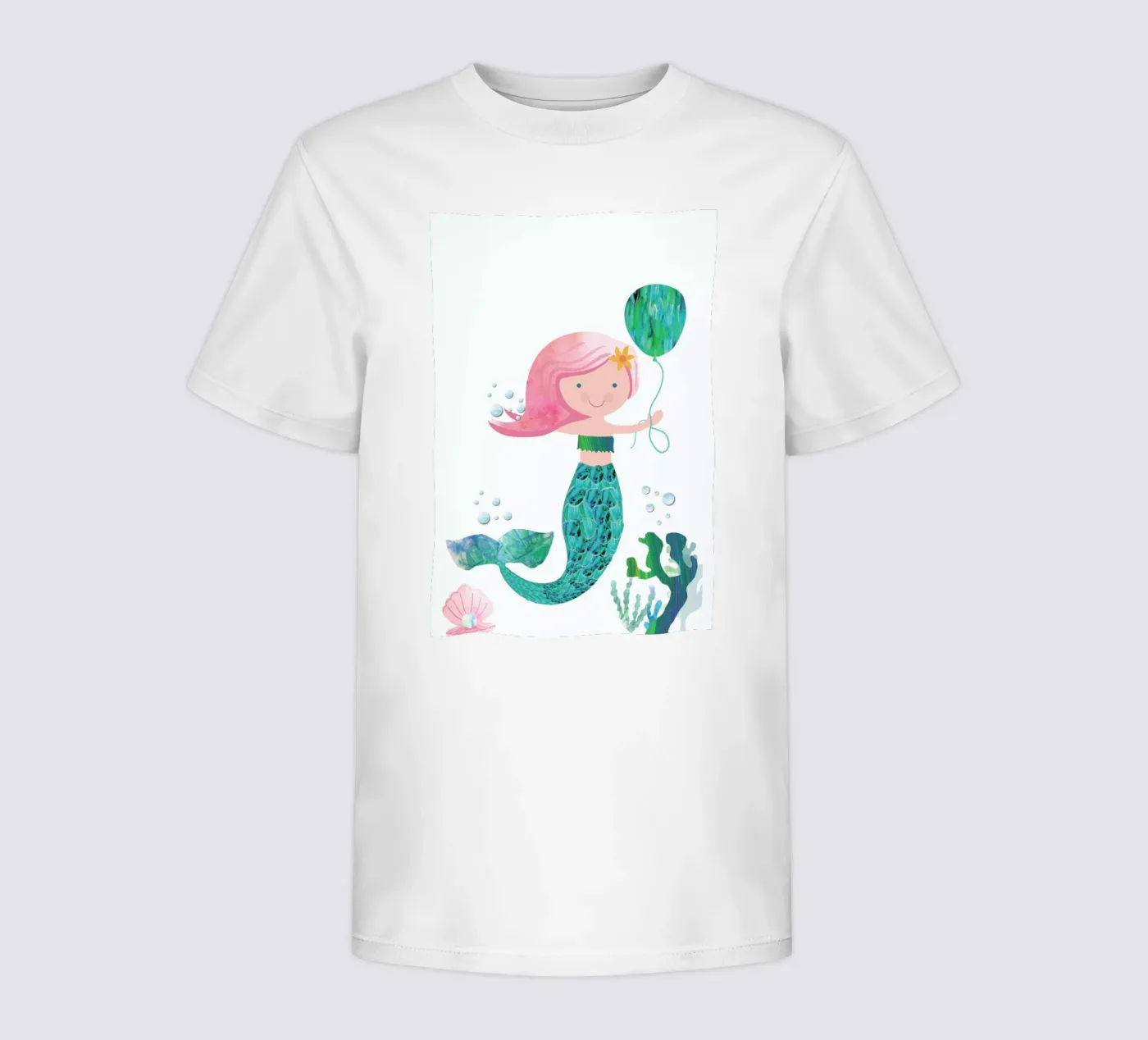 Mermaid t-shirt bambini da Rocket68