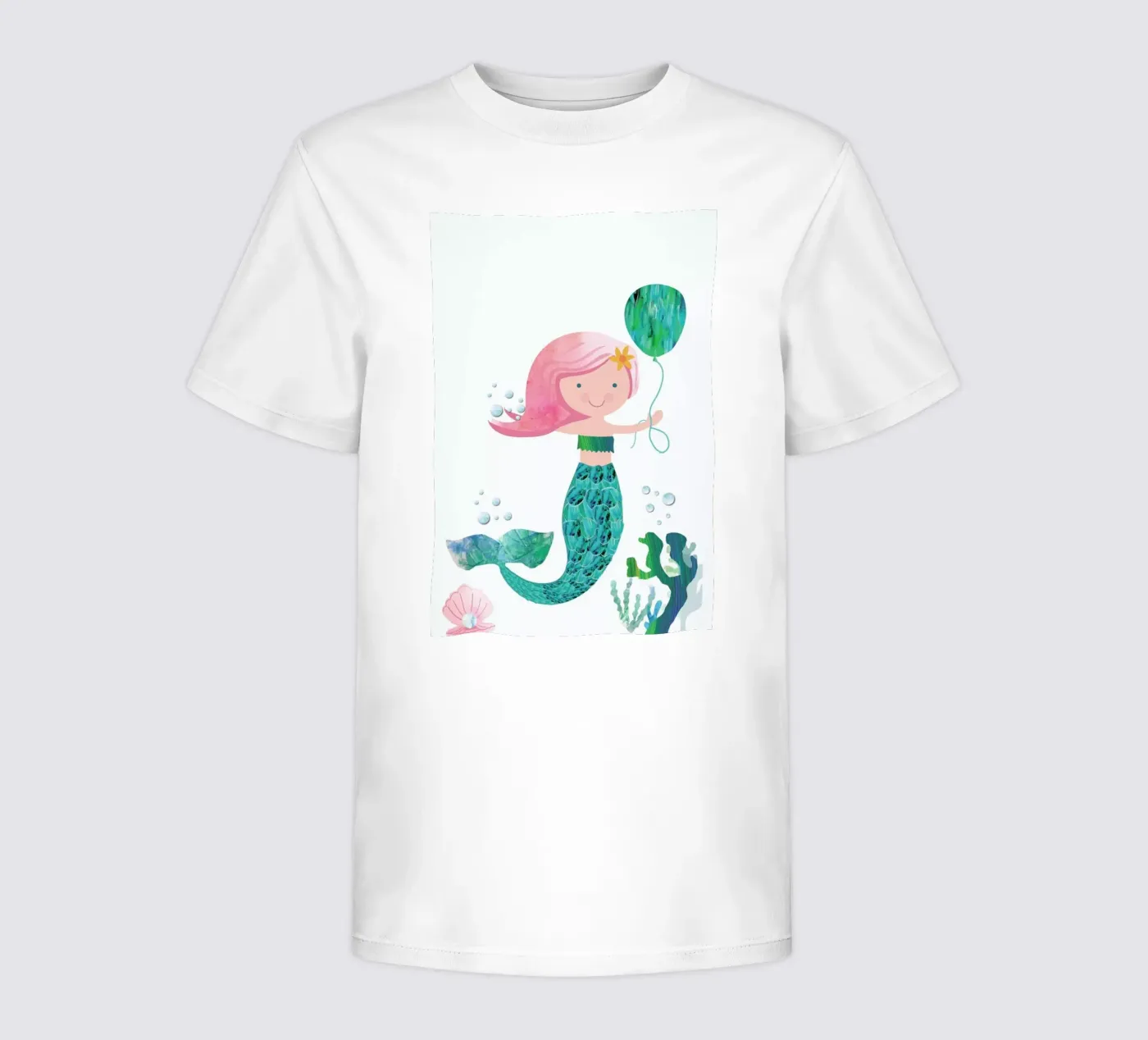 Mermaid t-shirt bambini da Rocket68