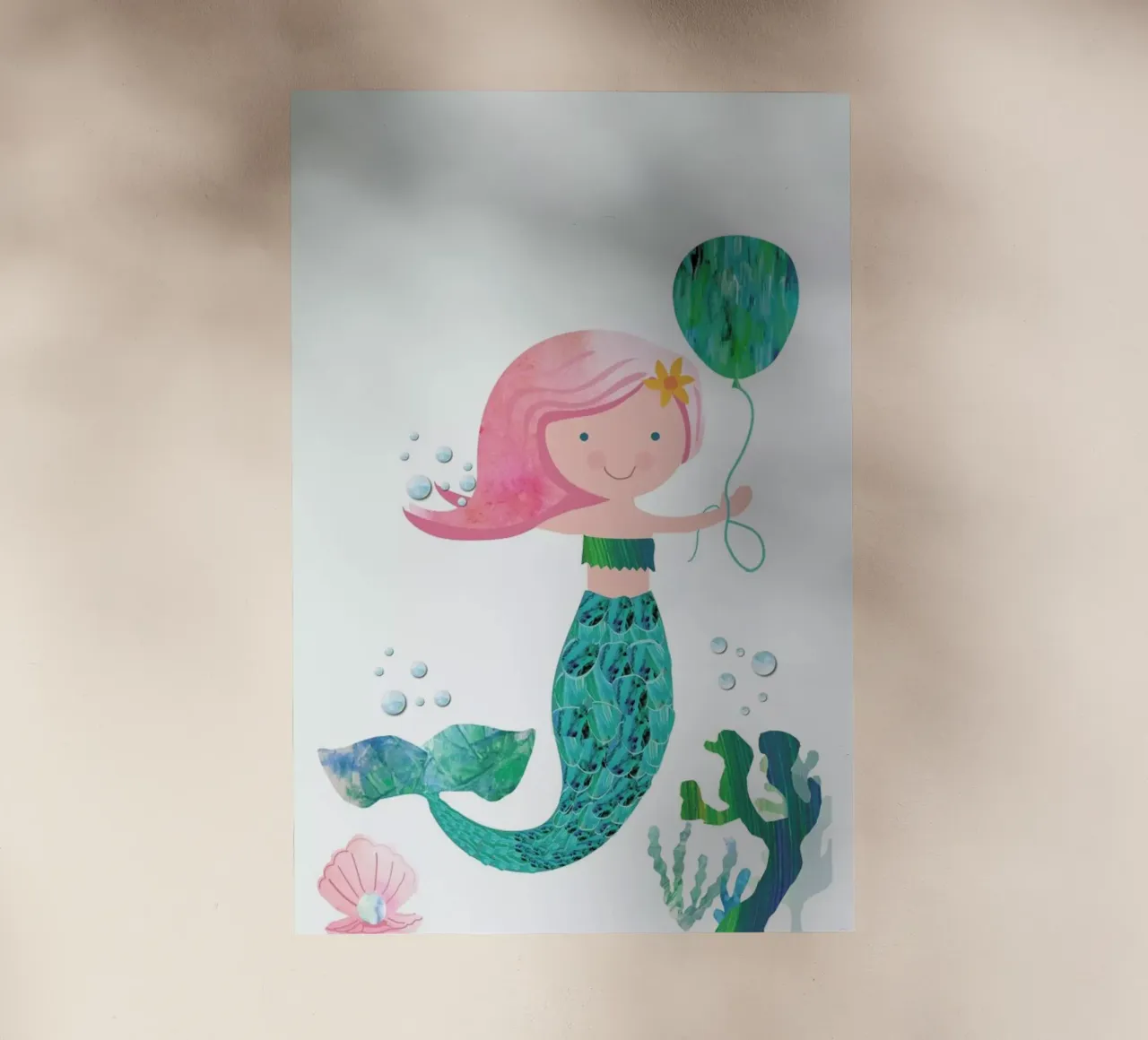 Mermaid pellicola backlit da Rocket68