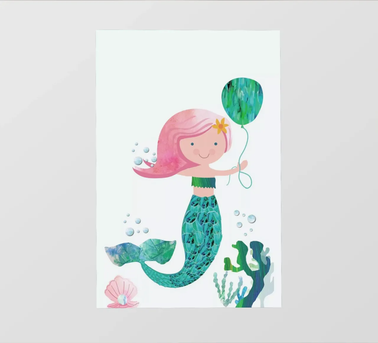 Mermaid pellicola backlit da Rocket68