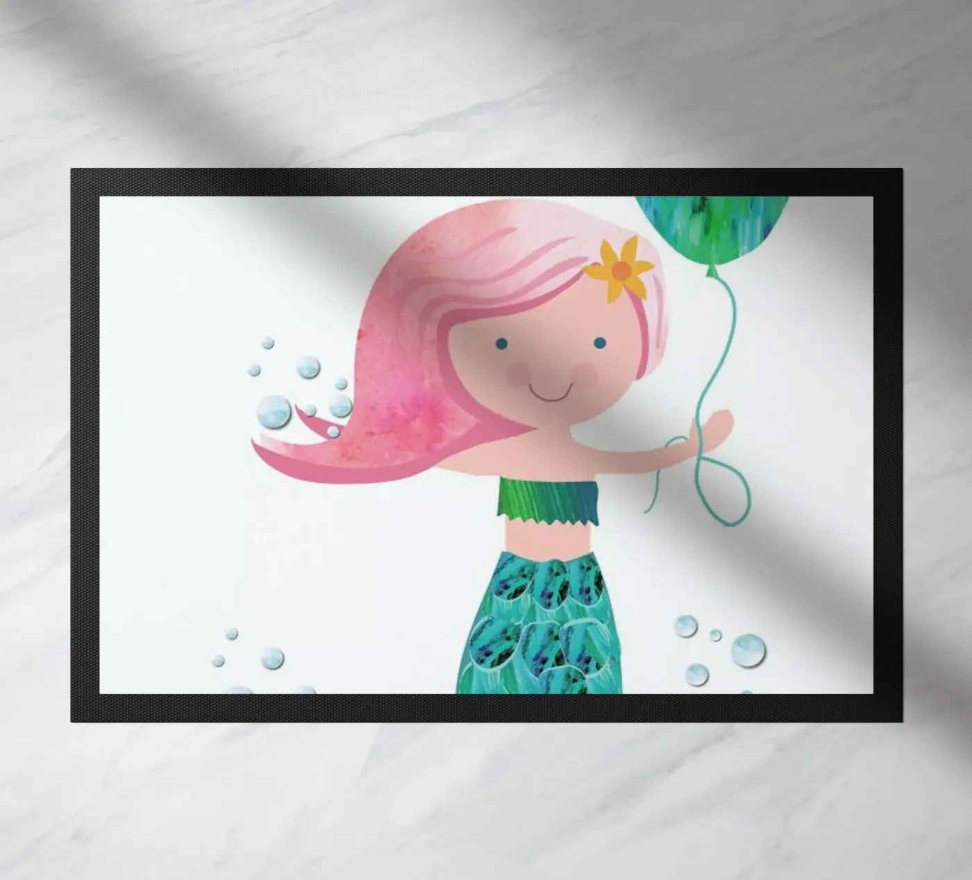 Mermaid deurmat van Rocket68