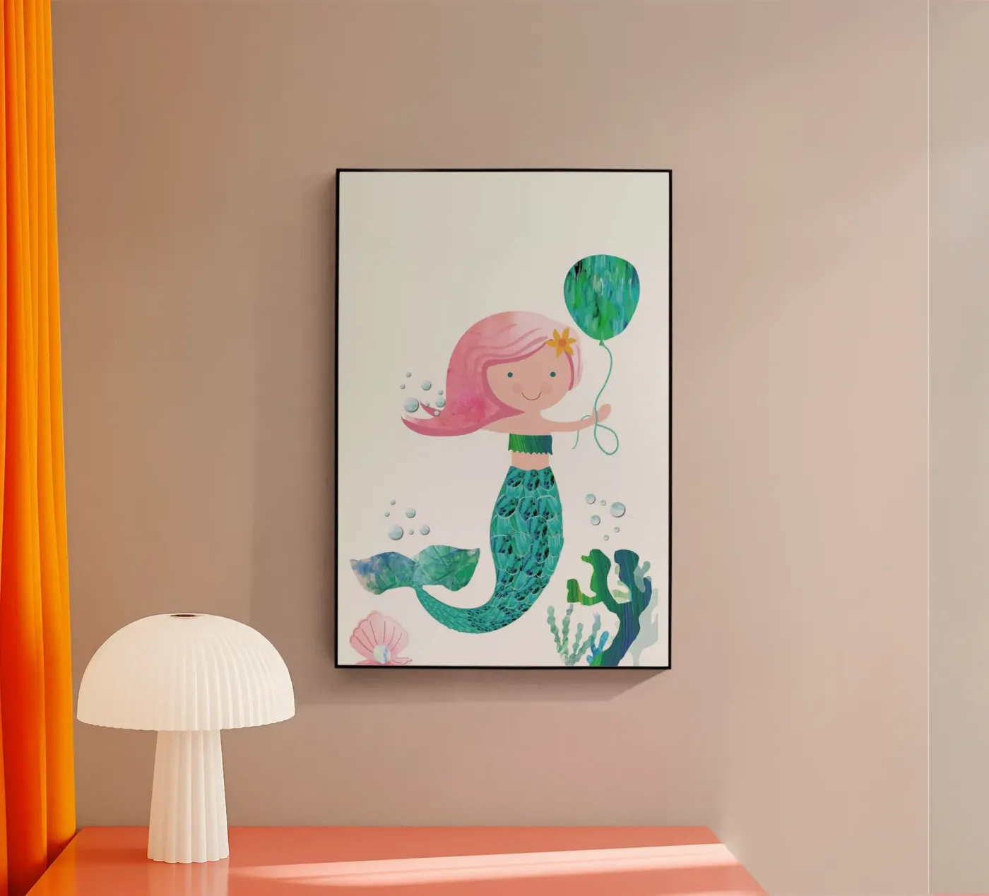 Mermaid plexiglas de Rocket68