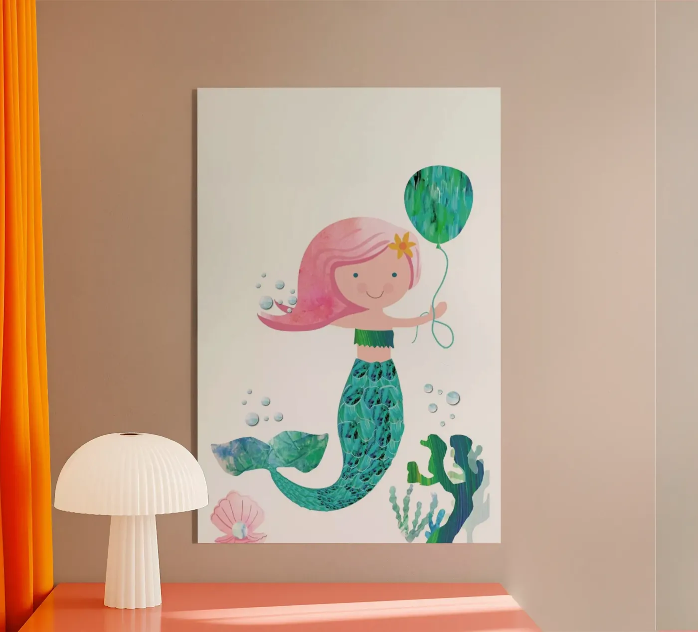 Mermaid plexiglas de Rocket68